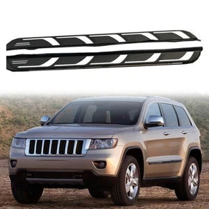 2PCS Running Board fits for Jeep Grand Cherokee 2011-2021 Side Step Nerf Bars - Picture 1 of 7