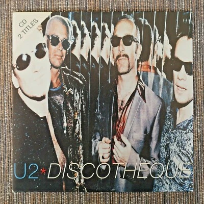 U2 ‎– Discothèque Cardboard France Island Rec. ‎CIDT649  Polygram 854 774  MINT- - Bild 1 von 4