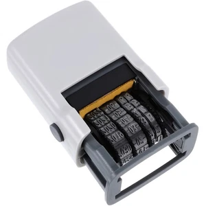  Datumsstempel selbstfärbend Roller Siegelstempel für Scrapbooking Stempeln DIY Tagebuch - Bild 1 von 12