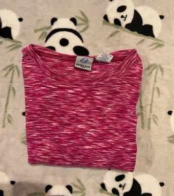 Anchor Blue Women's Top Size Small Heather Pink Long Sleeve - Image 1 of 4