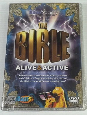 The Bible Alive & Active DVD CD-ROM Bible Society NSW Children’s Program RARE - image 1 of 2