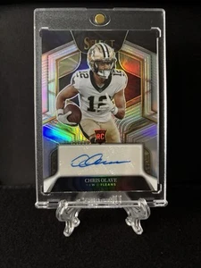 Chris Olave 2022 Panini Select Rookie Autograph Silver Prizm /199 #RS-CO Saints - Picture 1 of 2
