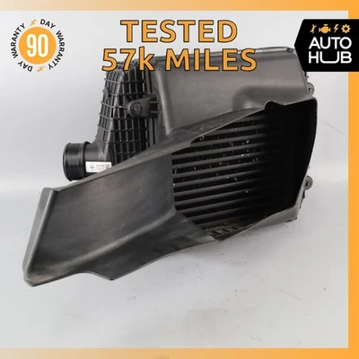 Intercooler turbocompresor izquierdo Maserati Quattroporte M156 14-16 con conducto de aire OEM Foto 1 de 4