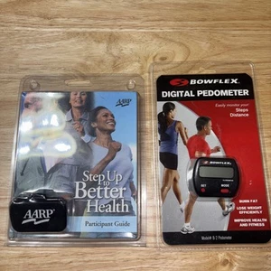 Set Of 2 Digital Pedometers-AARP&Bowflex - Picture 1 of 18