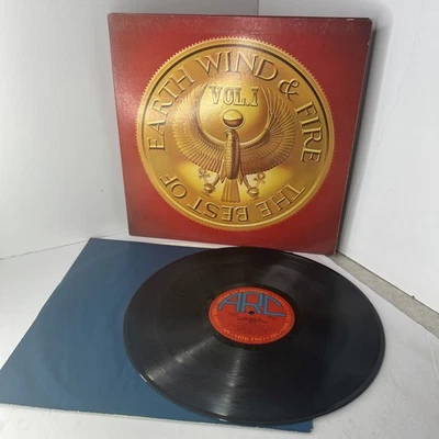 Earth Wind & Fire The Best of Vol 1 Gatefold LP Columbia 1978 Vintage Vinyl Foto 1 de 4