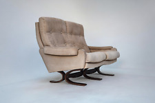 1970s, Scandinavian 2 seater sofa, original very good condition, leather.