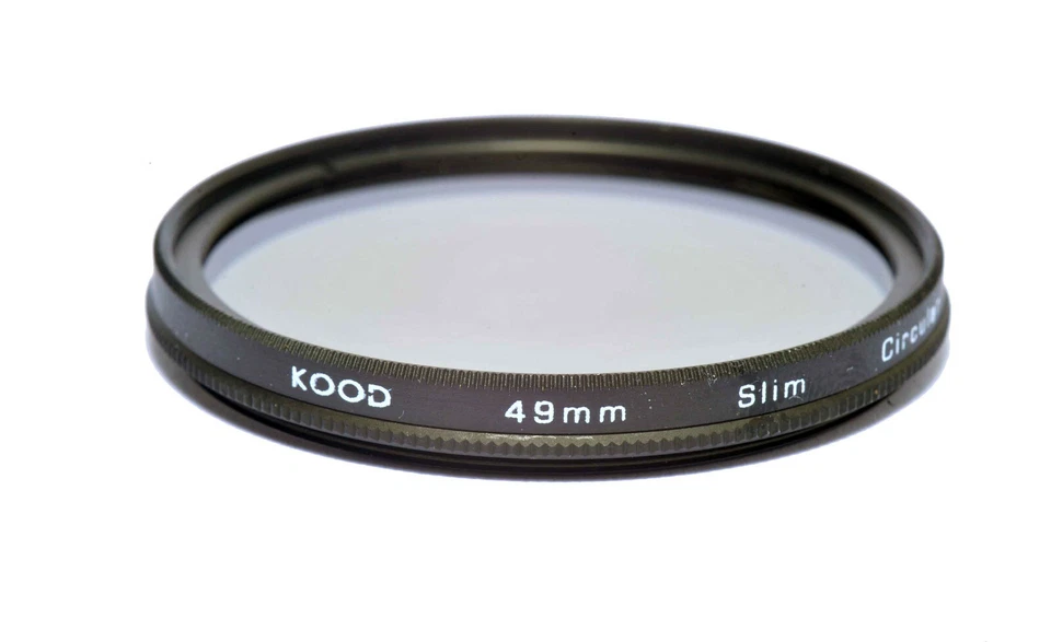 Kood 49mm Circular Polariser Filter Glass CPL filter 49mm Polarizing filter - Image 1 of 1