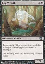 BOG WRAITH 8th Edition MTG Magic the Gathering Cards DJMagic