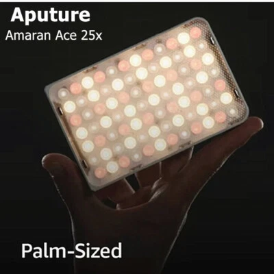 Aputure Amaran Ace 25x Kit Bi-Color 2700K-6500K Pocket Led Video Camera Light  - Image 1 of 4