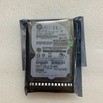 HP ProLiant 146GB 6G 15K 2.5 SAS Server Hard Drive EH0146FARWD 518216-002 - Image 1 of 4