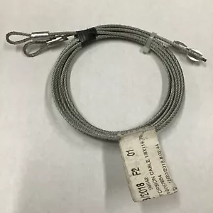 Par de cables de torsión de 9"" de alto y bajo espacio para la cabeza de 1/8"" x 119,75"" LHR - Imagen 1 de 4