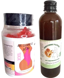 Huiles Volume Fessiers hanches & Courbes BBL Gummies Sculpter Fesses et Hanches - Bild 1 von 1