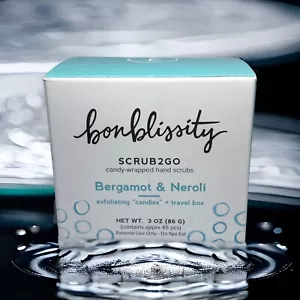 BONBLISSITY Candy-Wrapped Bergamot Hand Exfoliating Scrubs (Appx 45 pcs) NIB - Picture 1 of 8