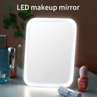 USB Rechargeable Portable Compact LED Vanity Mirror with Touch Screen Dimming