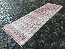 Carpet, Turkish rug, Vintage rug, Handmade rug, Runner, Wool | 3,1 x 10 ft