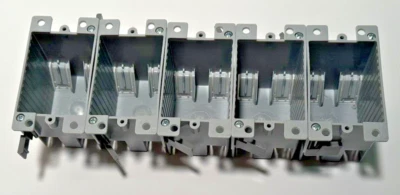 CANTEX 1-Gang PVC Old Work Switch/Outlet Electrical Box Single Box ez14SO