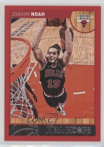 2013-14 NBA Hoops Red Joakim Noah #81