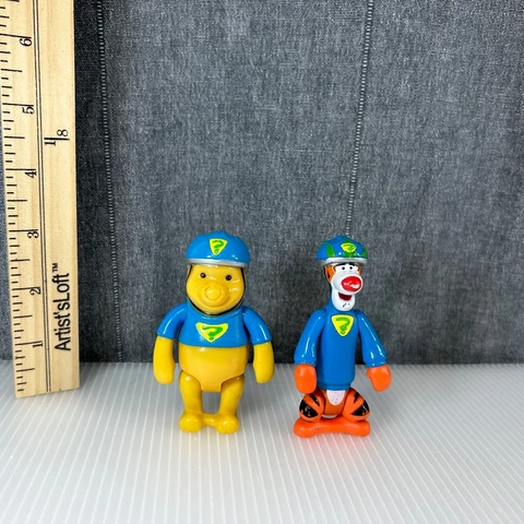 Disney Winnie the Pooh And Tigger 3" Inch Figure Lot 2008 Mattel Cover