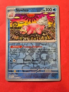 2023 Pokemon Scarlet and Violet Reverse Foil #43 Slowbro, R, cd1 - Picture 1 of 3