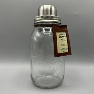 Bulleit Mason Shaker from W&P Design 4-Piece 32 oz Mason Jar Cocktail Shaker New - Picture 1 of 7