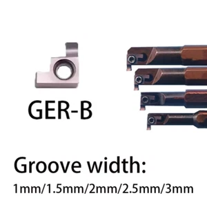 10pcs GER100/150/200/250/300-B Internal hole groove cutting insert for SIGER**-B - Picture 1 of 7