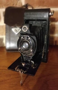 Eastman KODAK No.2A Folding Model B hawk.eye Kamera + Etui (Topas BOYER) - Bild 1 von 22