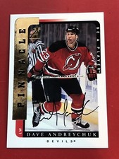 1996-97 Pinnacle Be A Player Auto Dave Andreychuk #2 Auto HOF