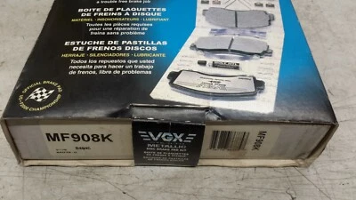 Almohadillas delanteras metálicas en muy buen estado para Toyota Camry 02-06, 09-15 IS250, #04465-33240, #908 Foto 1 de 4