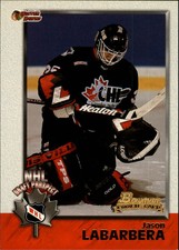 1998 Bowman CHL #140 Jason Labarbera