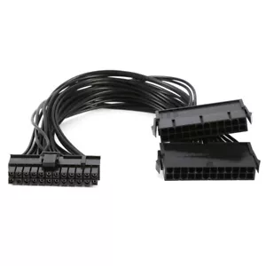 24Pin Mining Dual PSU Adapter ATX Power Supply Cable Connector For Mining 30 GDB