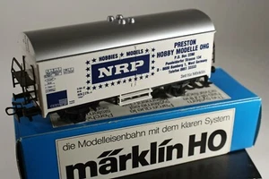 Marklin HO Scale Preston Hobby Shop German Goods Wagon EXC+  in original box.  - Picture 1 of 2