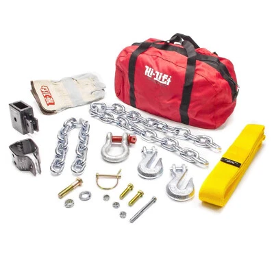 Hi-Lift Off-Road Jack Winch Attachment Kit Tree Strap & Shackles with Gear Bag Foto 1 de 4