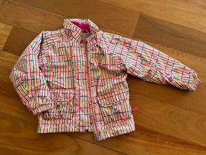 Obermeyer Girls Warm Winter Snow Ski Jacket Girl's Size 6 I-Grow System *No Hood - Picture 1 of 8