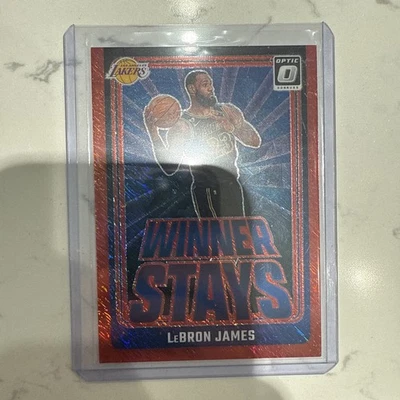 2024-25 Panini Donruss LeBron James Winner Stays Los Angeles Lakers #1/75 Foto 1 de 2