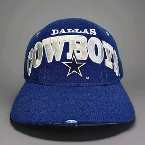 Vintage Dallas Cowboys Starter Pro Line Blue Snapback Wool Hat - Authentic Cap - Picture 1 of 11