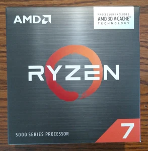 AMD Ryzen 7 5700X3D 8-rdzeniowy 16-wątkowy 4,1 GHz Socket AM4 CPU - Zdjęcie 1 z 8