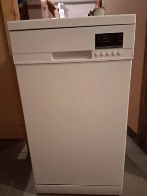 Freistehender Geschirrspüler 45 Cm, Weiß - Bild 1 von 3