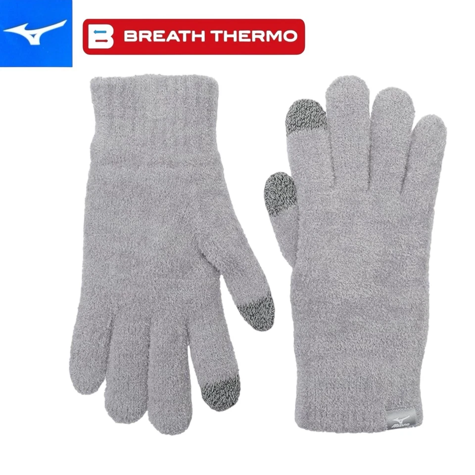 Guantes Mizuno Malvavisco Respiración Termo Pantalla Táctil Compatible Generador de Calor Foto 1 de 4