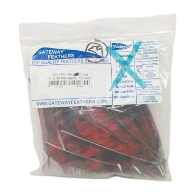 59 plumas Gateway 4" ala izquierda: camuflaje parabólico árbol rojo 400LPTRD Foto 1 de 2