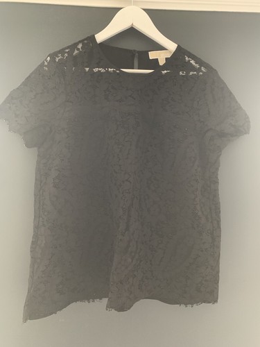 Top MICHAEL Michael Kors in pizzo con chiusura con bottoni sul retro Taglia XL