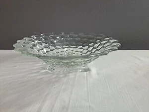 Vintage Fostoria American 2056 3 Toed Flared Bowl 10 1/4" - Picture 1 of 8