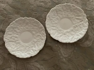 Royal Cauldon England -2 porcelain saucers ( for tea cup) - Picture 1 of 6