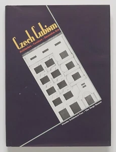 CZECH CUBISM Architecture, Furniture, & Decorative Arts ALEXANDER VON VEGESACK - Imagen 1 de 3
