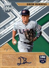 2019 Elite Extra Edition EEE 15U National Team Signatures Holo Silver #4 Drew Bu