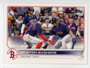 2022 Topps Series 2 #630 Kiki Hernandez Rafael Devers - Boston Red Sox CL Combo