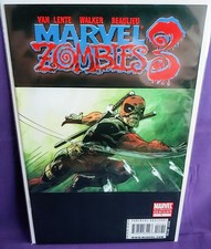 MARVEL ZOMBIES 3 #1 VERY HIGH GRADE 2ND PRINTING DEADPOOL ZOMBIE VARIANT