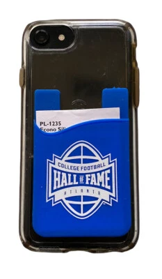 Football College Hall of Fame Silicone Phone Pocket - Image 1 of 4