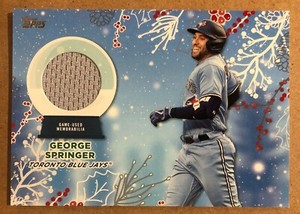 2023 Topps Holiday Mega Box Baseball | RELIC MEMORABILIA Cards | You Pick!