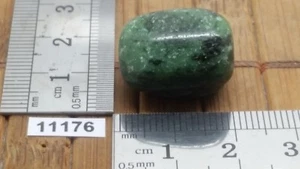 ZOISITE pierre roulée naturelle mineraux lithotherapie collection soin reiki - Imagen 1 de 1