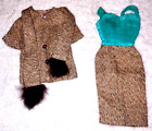 Vintage Barbie 1965 GOLD `N GLAMOUR Dress & Jacket #1647